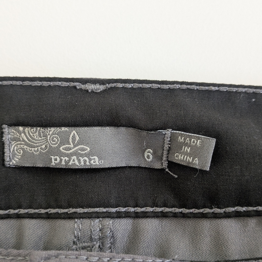 Prana Women's Camouflage Camo Cargo Ankle Jogger Pants Size 6 Gray EUC - Picture 11 of 11